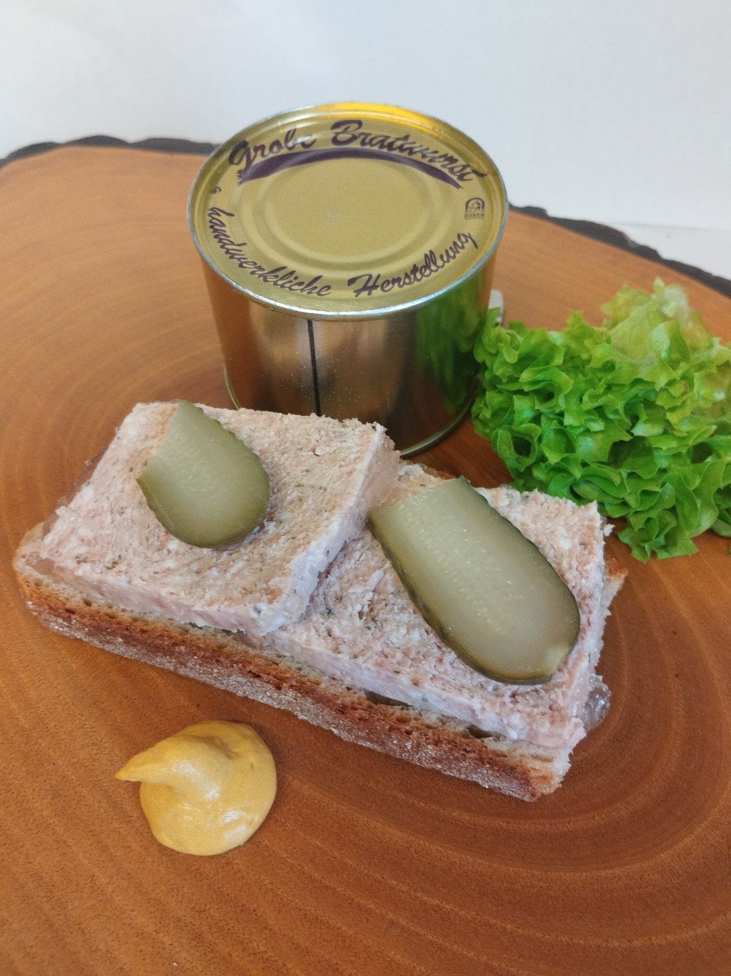 Vorratspaket XL 10x grobe Bratwurst in kleinen Dosen