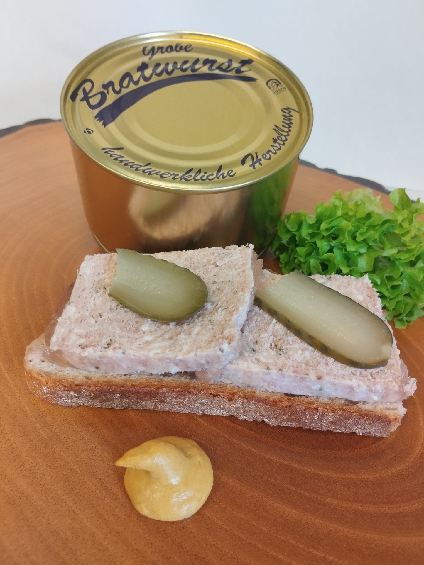 Vorratspaket 5x grobe Bratwurst in großen Dosen