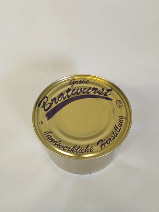 Grobe Bratwurst große Dose