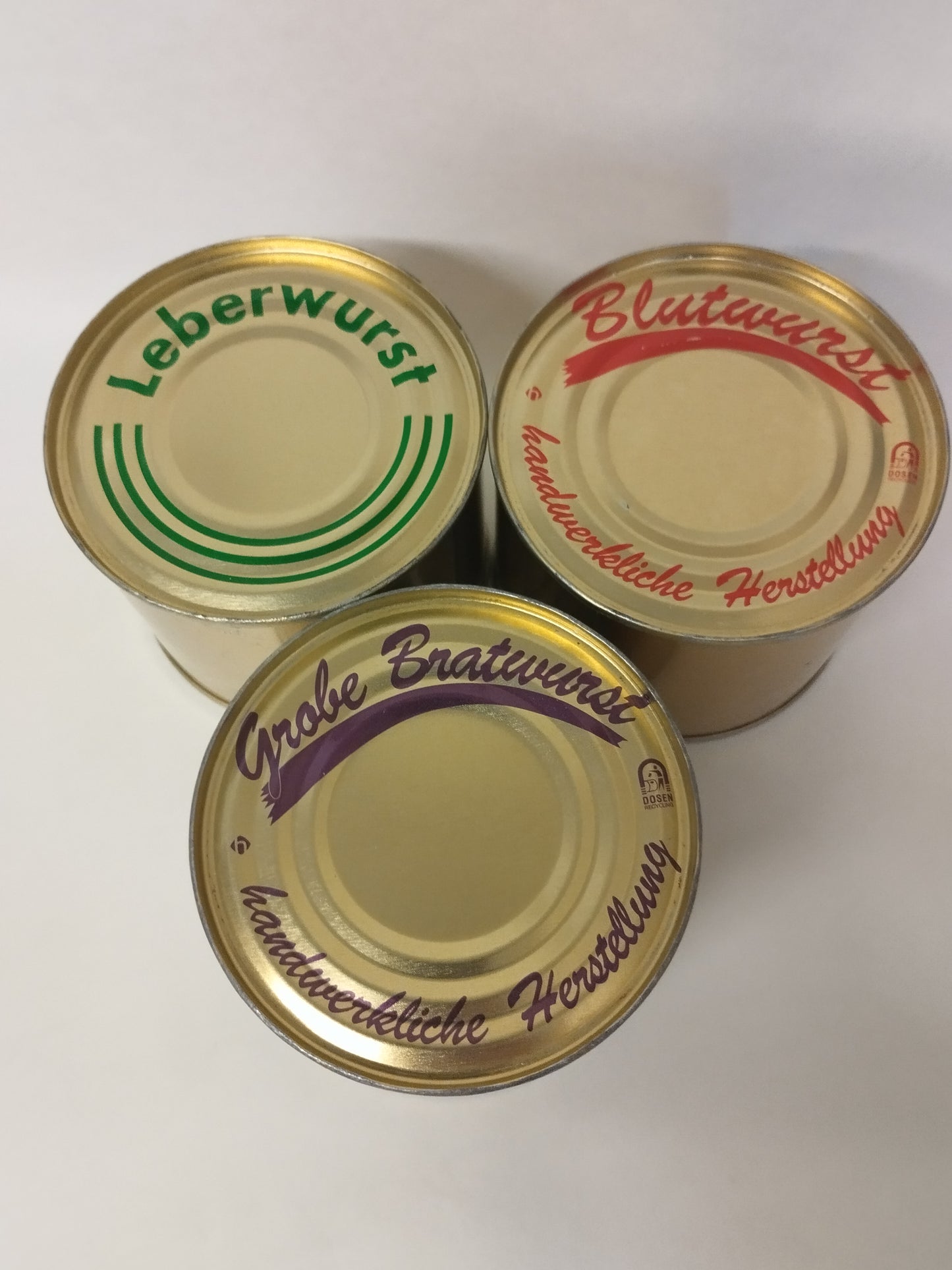 Probierset Hausmacher Wurst in kleinen Dosen