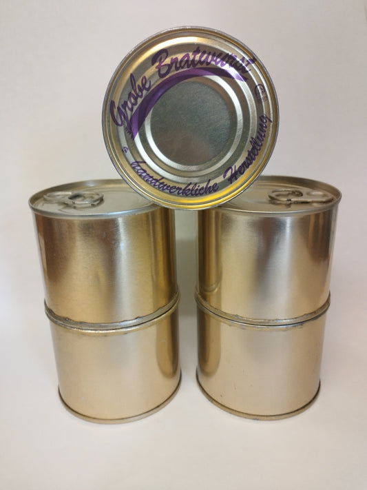 Vorratspaket 5x grobe Bratwurst in kleine Dosen