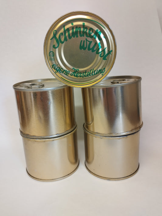 Vorratspaket 5x Schinkenwurst in kleinen Dosen