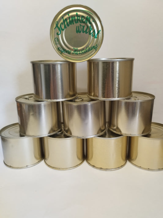 Vorratspaket XL 10x Schinkenwurst in kleinen Dosen