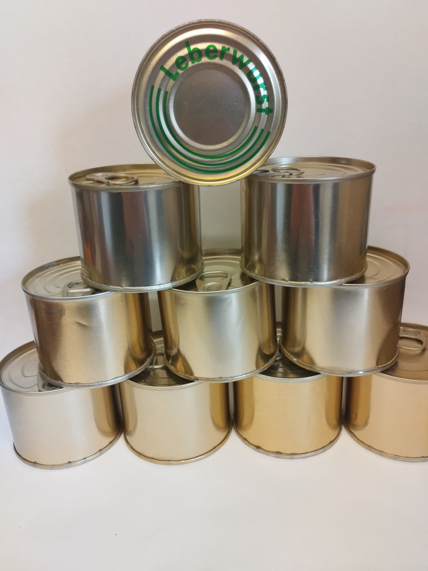 Vorratspaket XL 10x Leberwurst in kleinen Dosen