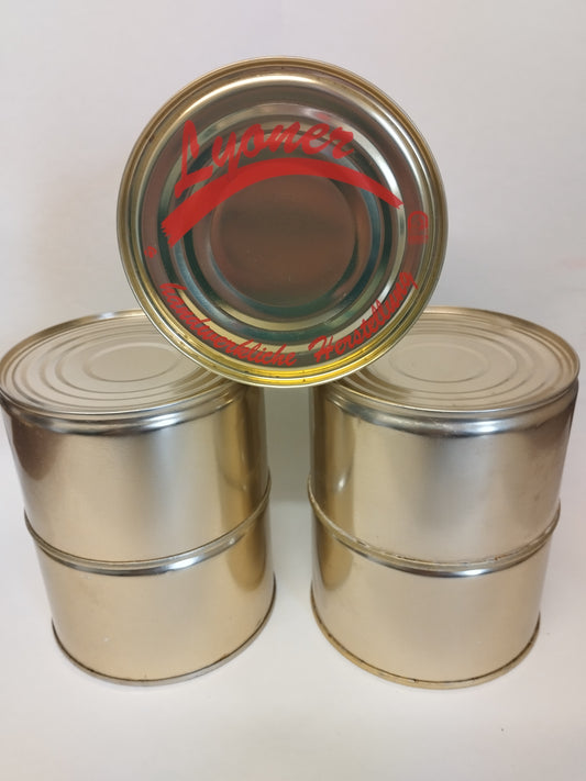 Vorratspaket 5x Lyoner in großen Dosen